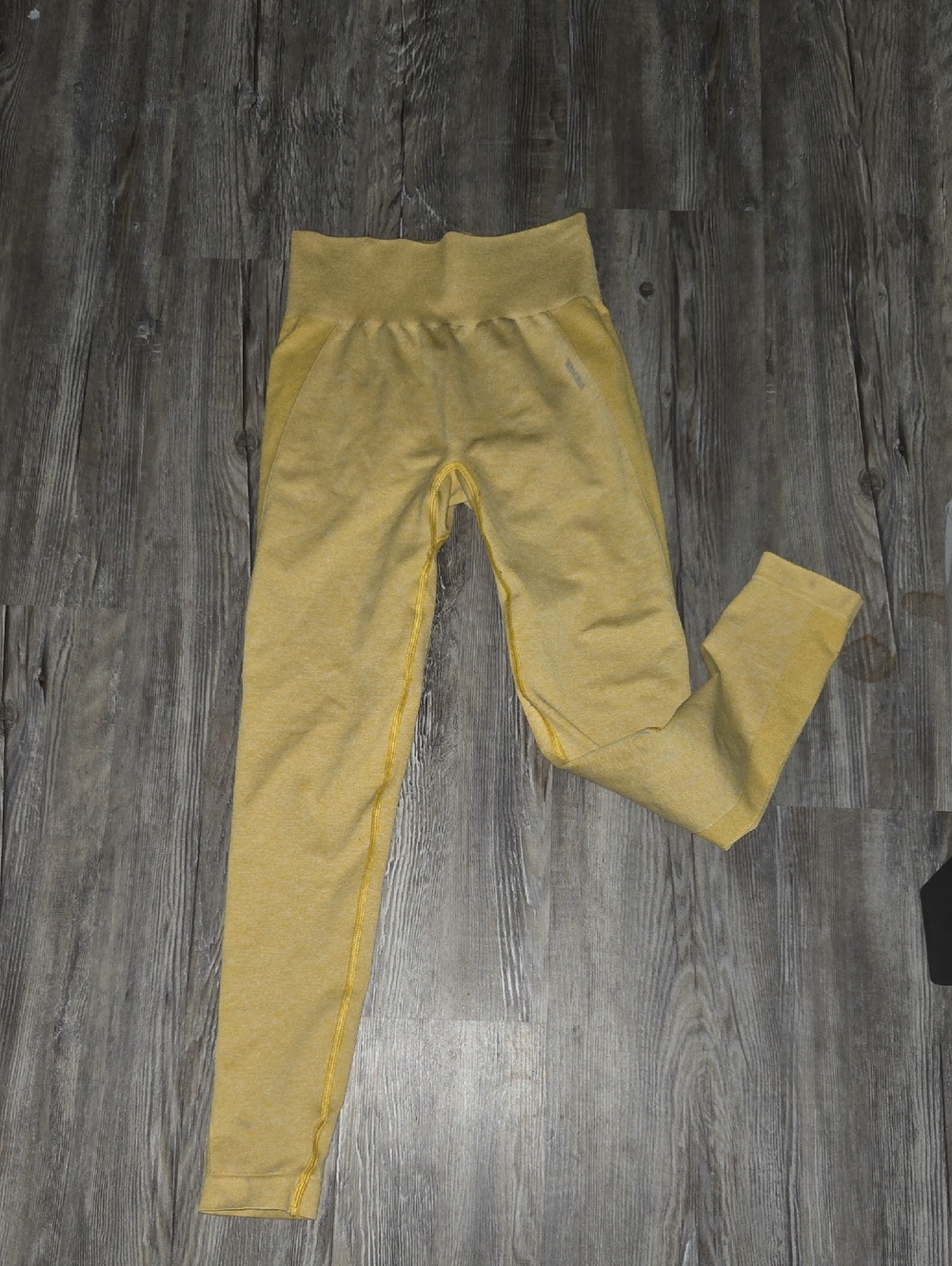 Gymshark Yellow Seamless Leggings